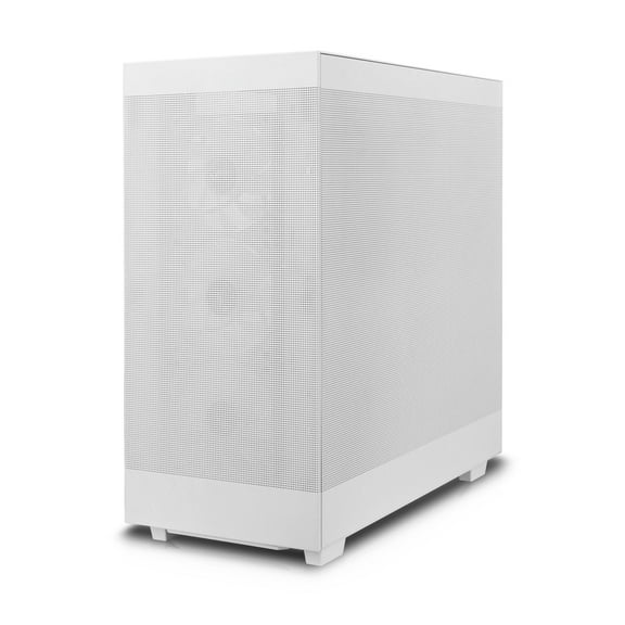 Rosewill Helium Flow White Mid Tower Computer Gaming Case, Mesh Panel, ATX, Tool-less, High-Airflow, 1x 120mm PWM Fan