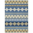 thumbnail image 2 of Addison Rugs Chantille Indoor/Outdoor Transitional Global Navy Machine Washable Rectangle Rug, 8' x 10', 2 of 8