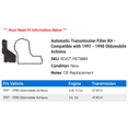 thumbnail image 2 of Automatic Transmission Filter Kit - Compatible with 1997 - 1998 Oldsmobile Achieva, 2 of 2