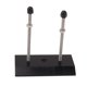 thumbnail image 2 of Skateboard Hanger Durable Acrylic Vertical Floating Effect High Stability Skateboard Wall Mount for Deck Display Storage Black, 2 of 5