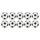 thumbnail image 2 of Decoración de fútbol para acuario, 10 piezas Mini decoración de fútbol para acuario Mini decoración de fútbol Fiel a su promesa, 2 of 8