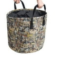 thumbnail image 2 of Large Capacity Leaves Grasses Garbage Bag Garden Lawn Waste Collection Bucket with Handles Storage Organizer Bin Container, 2 of 6