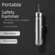 thumbnail image 1 of Martillo de seguridad de aleación de aluminio, martillo de seguridad portátil, tipo prensa, herrajes para romper ventanas, escape de automóviles, autorrescate, rompeventanas, 1 of 5