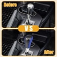thumbnail image 4 of Unique Bargains Gear Shift Knob Car Inner Gear Shifter Knob  for Scion XD 2008-2014 Faux Leather Plastic Blue, 4 of 7