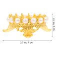 thumbnail image 2 of Miangastore 2Pack Metal Crystal Sphere Stand Decorative Base for General Users, 2 of 8