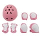 thumbnail image 2 of 7 unids/set casco de seguridad para niños conjuntos de rodilleras y coderas equipo de protección transpirable para montar en patinaje rosa, 2 of 10