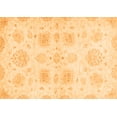 thumbnail image 1 of Ahgly Company Indoor Rectangle Abstract Orange Modern Area Rugs, 8' x 10', 1 of 4