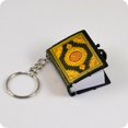 thumbnail image 1 of 12x Mini Arabic language Koran Quran Islam Muslim ALLAH real paper can read Pendant Key Chains Fashion Religious jewelry, 1 of 5