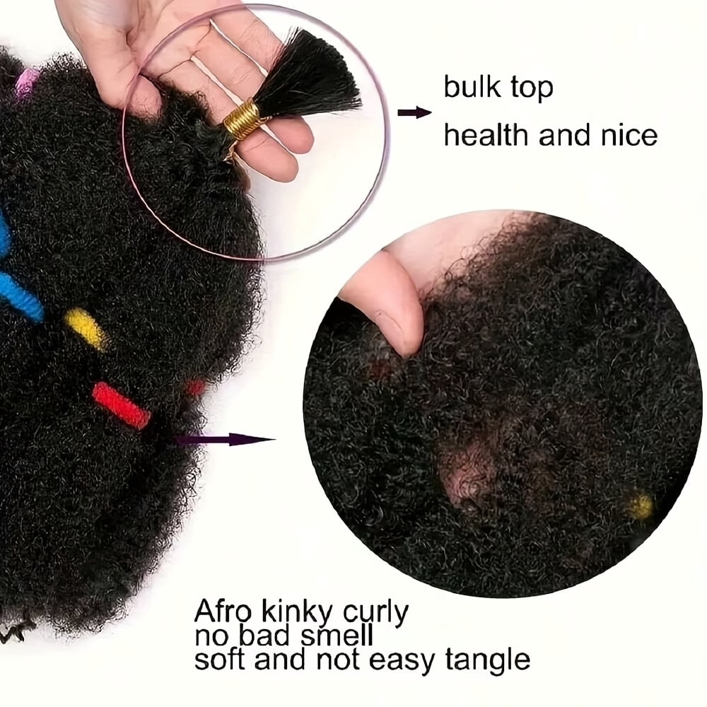 12 Inches 10 Strands/Pack Short African Curly Braided Marley Braids Twist Braids African Curly Hair Pre-Stretched Twisted Synthetic Women's Hair Extensions Black