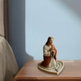 thumbnail image 4 of Dserhfy Virgin Mary Rosary Holder Resin Mary or Jesus Figurine Jewelry Dish Our Lady Prayer Rosary Dish Religious Gift Catholic Decor for Home Bedroom Personal Devotional, 4 of 8