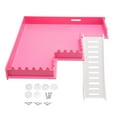 thumbnail image 2 of Juguete De Ejercicio Seguro De Plástico Con Escalera, Mejora La Plataforma Para Hámster Del Lugar De Vida De Tu Mascota, Adecuada Para Hámsteres, Cobayas, Etc., 2 of 7