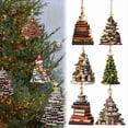 thumbnail image 3 of Colgante de Estantería con Forma de Árbol de Navidad, Adornos Colgantes de Navidad, Adornos de Libros para Navidad, 3 of 8