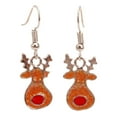 thumbnail image 1 of Fiudx Pendientes Navideños, Bonitos Conjuntos de Joyas Navideñas, Elegantes Accesorios de Fiesta, Diseño Único para Celebraciones Festivas, Perfectos para Mujeres, Regalo de Año Nuevo, Estilo Llamati, 1 of 4