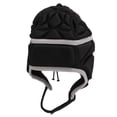 thumbnail image 2 of Casco de fútbol americano de EVA a prueba de golpes con protección contra colisiones para niños y adolescentes, color negro, 2 of 14
