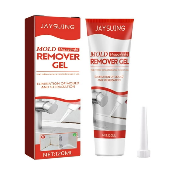 SKDOGDT Mold Stain Remover Gel Cleaner Heavy Duty Stain Cleaner for Front Loader Washing Machine Seal, Bathroom Grout, Shower, Caulk - Front Load Washer Cleaning Solution -120g