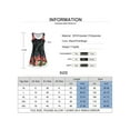 thumbnail image 2 of Enwejyy Knee Length Dress Women Floral Sleeveless Vocation Dress, 2 of 4