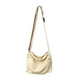 thumbnail image 1 of Bolso de hombro para mujer, bolso de hombro con correa de hombro ajustable, bolso de mano elegante Blanco, 1 of 7