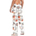 thumbnail image 3 of FORMRS Mens Pajama Pants with Pockets Sleepwear Lounge Bottoms Sizes S-2XL, Snow Cartoon Houses, 3 of 7