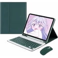 thumbnail image 1 of Samsung Tab A8 10.5" Funda Protectora Verde con Teclado Bluetooth, 1 of 4