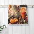 thumbnail image 5 of Rateoe Countryside Fruit White Horse Pattern Microfiber Towel, Beach Towel, Pool Towel, Quick-dry Travel Towel, Soft and Plush towel, Absorbent Towel-27.5x16 Inch, 5 of 6