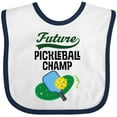 thumbnail image 3 of Inktastic Future Pickleball Champ Boys or Girls Baby Bib, 3 of 4
