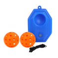 thumbnail image 2 of LOVIVER Pickleball Trainer Indoor Outdoor Baseboard Adult Kids er Practice Ball Orange, 2 of 8