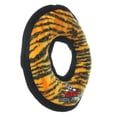thumbnail image 4 of Tuffy Mega Jr Ring Tiger Durable Plush Squeaky Dog Toy, 4 of 8
