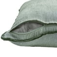 thumbnail image 4 of Better Homes & Gardens 22" x 22" Dark Cilantro Green Cotton Gauze Fringe Decorative Pillow, 4 of 5