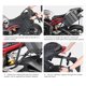 thumbnail image 2 of Sillín Motocicleta Base Motores Asiento Trasero Almohadilla Instalación Lateral Trasera, 2 of 5