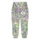 thumbnail image 4 of Mujeres Capri Pantalones Casual Suelto Largo Pantalones de Impresión con Corbata Elástica Cintura Y Bolsillos, 4 of 6
