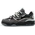 thumbnail image 2 of Comfortable and Fashionable Thick-Soled Shoes, Breathable Casual Sports Skateboard Shoes, Four-Season Men's lace-up Sports Shoes, 2 of 13