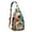 Citrus, variant on Bigfoot Hiking Sling Backpack – Mythical Sasquatch Crossbody Bag for Outdoor Adventures, Camping & Travel