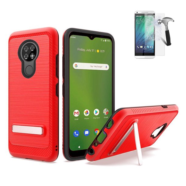 For Cricket Ovation Case / Ovation Screen Protector / AT&T RadiantMax