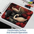 thumbnail image 6 of Swan Square Desk Mat, 8.3x9.8 Inch, Non-Slip Rubber Bottom, Printed, Suitable for Office and Gaming - Gaming Mousepad and Mouse Pad, 6 of 6