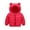 Red, variant on Otqutp Baby Boys Girls Winter Coats Toddler Bear Ears Hoods Down Jacket 1-4 Years Kids Lightweight Puffer Padded Outwear
