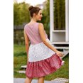 thumbnail image 2 of Nouvelle Robe Sans Manches à Rayures pour Femmes, Robe Décontractée Mini à Pois, 2 of 2