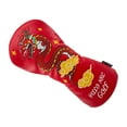 thumbnail image 2 of Funda para cabeza de golf shamjiam diseño de dragón chino cubierta de madera protector ligero Rojo 36cmx17cm, 2 of 8