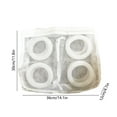 thumbnail image 3 of Shoe Washing Bag, Thickened Mesh Laundry Bag for Washing Machine, Multifunctional for Shoes Socks Underwear, Hangable Drying Pouch Durable Reusable, 3 of 6