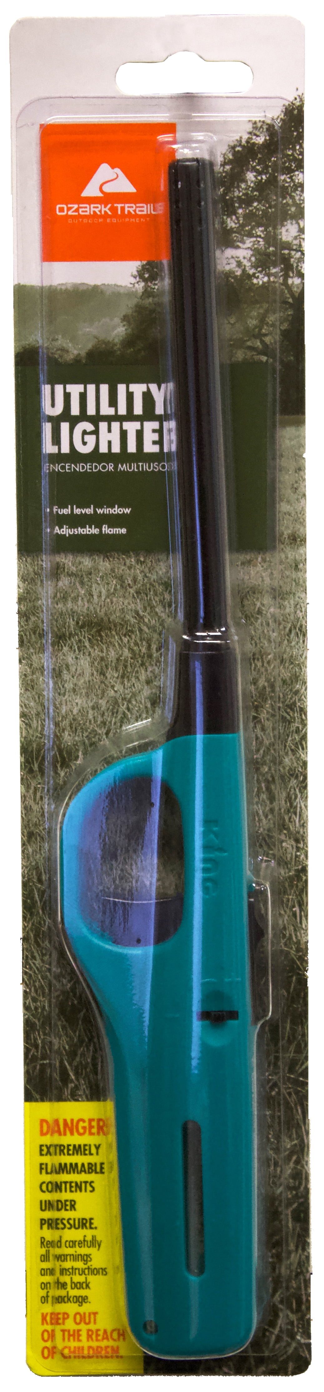 Ozark Trail Utility Lighter, Multipurpose, Blue, 1 Count