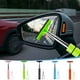 thumbnail image 1 of Limpiaparabrisas del espejo retrovisor del coche Limpiador de ventanas telescópicas retráctiles Cepillo de vidrio de deshidratación de 38.6 "de largo para espejos laterales automáticos Eliminación, 1 of 4