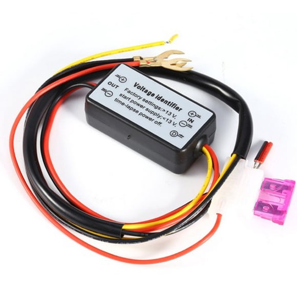 RUNROTOO Car Interior Accessories Daytime Running Lights Control Module ABS Multi 1Set