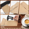 thumbnail image 4 of 50 PCS Coffee Bags with Valve (8 oz, 0.5 lb), Stand Up Pouches for Freshness, Foil Liner, Resealable Zipper & Flat Bottom, Kitchen Food Storage Beans Nuts Snacks Packaging Solution, 4 of 6