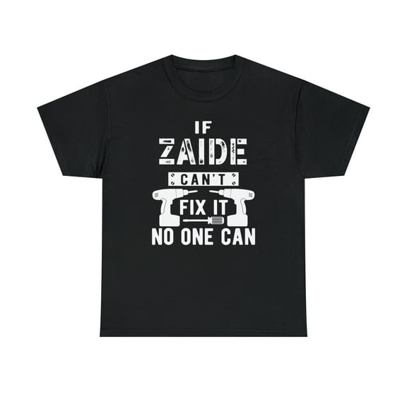 Mens If Zaide Can't Fix It No One Can Jewish Yiddish Grandpa Tshirt