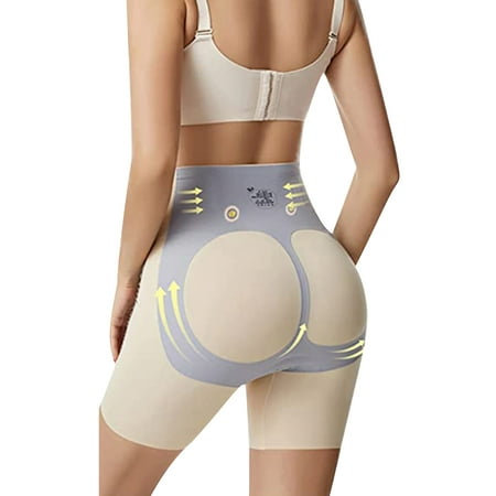 

MissiMae Women Waist Trainer Shorts 5D High Waist Tummy Control Butt Lifting Shaping Shorts Body Shaper