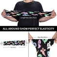 thumbnail image 2 of Sun Protection Arm Sleeves for Men Women, colorful halloween ghost Sleeves to Cover Arms with Thumb Hole Cooling Sleeve, 2 of 6