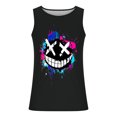 thumbnail image 4 of Taqqpue Mens Graphic Tank Tops Crewneck Sleeveless Shirts Workout Gym Muscle Beach Tee Tops, 4 of 5