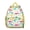 Yellow-52, variant on Boho Dog Aesthetic Student Backpack – Playful Puppy Paw Print with Bone and Tail Cartoon Design, Artistic Watercolor Style for School