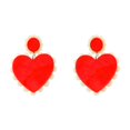 thumbnail image 2 of Xihbxyly Pendientes de San Valentín, Diseño de Corazón Romántico, Ligeros y Cómodos, Ideales para Citas o Uso Diario, Regalo Perfecto para Tus Seres Queridos, Tamaño 6 X 3,7 Cm, Juego de 2., 2 of 6