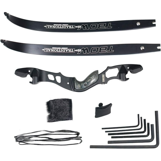 Arc Recourbé (Recurve) ILF 62 Pouces TOPARCHERY - Kit Complet Pour