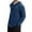 Blue, variant on Dovford Mens Hoodies Lightweight Knitted Sweater Long Sleeve Drawstring Slim Fit Pullover Sweatshirt